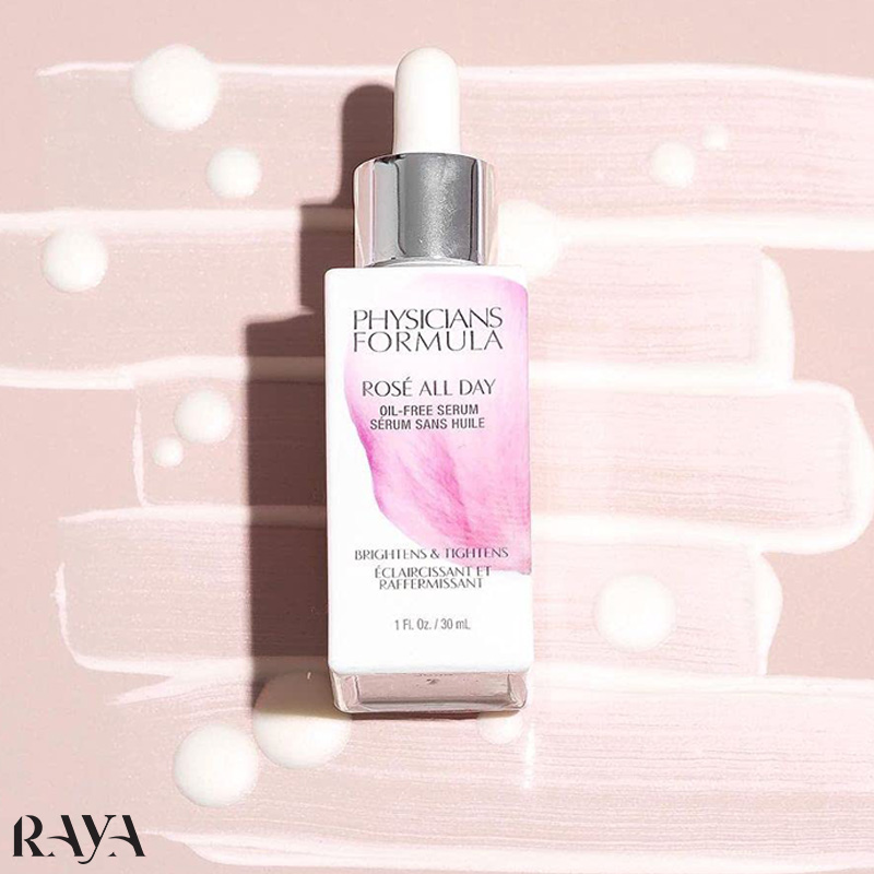 سرم گل رز فیزیشن فرمولا حجم 30 میلی لیتر حاوی ویتامین C روشن کننده و